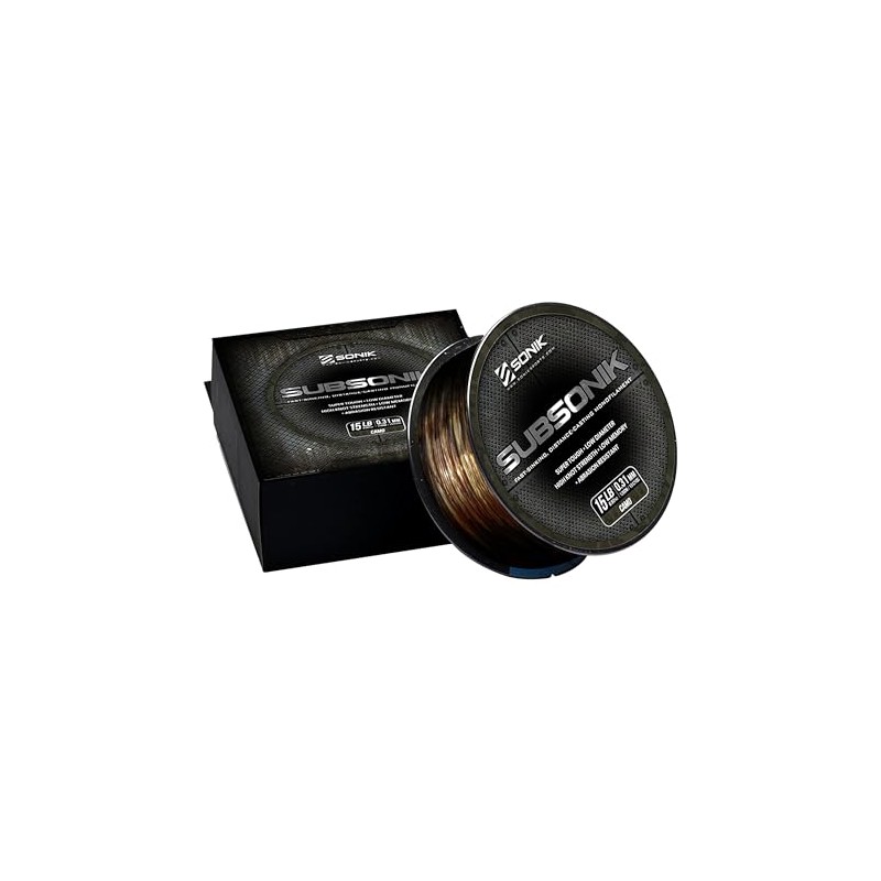 Sonik SubSonik Camo Carp Mono Line 1200m : 15lb