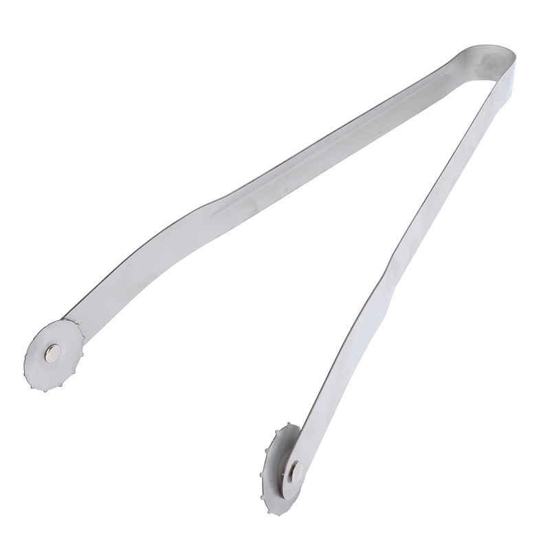 BBQ Sausage Turning Tongs Professional Long Handle Stainless Steel Kitchen