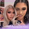 TNFVLONEINS Mink Lash Clusters with Bottom Lashes Spikes Eyelash Clusters
