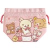 San-x Rilakkuma CA53601 Lunch Drawstring with Aluminum Sheet