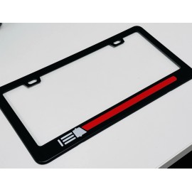 darktech STARWARS Red Lightsaber Metal License Plate Frame | Dark Side Darth Vader