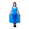 HOT BARGAINS 100 X Plastic Aprons Disposable For adults Blue