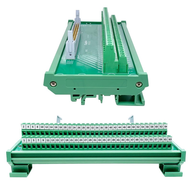 Jienk IDC64 2x32 64Pins 0.1" FRC Connector Male Header DIN