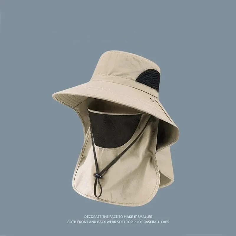 Outdoor Sun Hat for Hiking & Fishing – Wide Brim