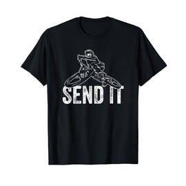 Send It MTB E-bike Electric Mountain Bike T-Shirt