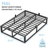 Bilily 14 Inch Full Bed Frame with Sturdy Steel Slat