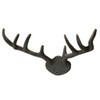 Macosa SA05446 Wall Hook Antlers Vintage Retro Antique Deer Metal