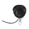 Fake Surveillance Camera Solar Powered Simulation Monitor with LED Flashing