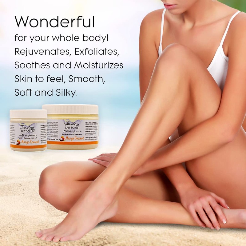 The Keys - Exfoliante para sal, 3 Pack 3.4 oz