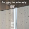 Unbranded 1 Pack 120" L*3/8" Frameless Shower Door Sweep Bottom