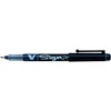 PILOT V Sign Pen Medium Tip 0.6mm Black (Pack of