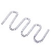 AD Beads 100 Pieces Natural Hematite Square Corn cuted Cube