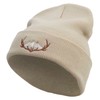 e4Hats.com Deer Mountain Embroidered 12 Inch Long Knitted Beanie -