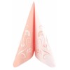 50 Serviettes Flowers 40 x 40 cm Fabric-Like Airlaid Elegantia,