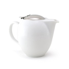 Zero Japan BBN-01 Universal Teapot for 2 People WH (White) W 5.5 x D 3.5 x H 3.9 inches (140 x 90 x 100 mm)