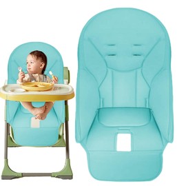 POCHY High Chair Covers for Baby, Universal Replacement for Gracos and Ingenuity High Chairs, Blue