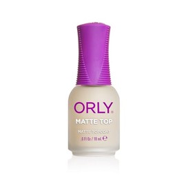 Matte Top - Matte TopCoat by Orly for Women - 0.6 oz Nail Polish