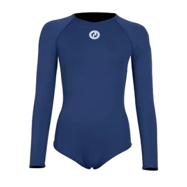 Two Bare Feet Women's 2mm Arabella Neoprene One-Piece Wetsuit – Premium Swim Suit for Surfing, Swimming, Scuba Diving & Water Sports, Flexible, Durable, Multiple Styles (Navy, M)