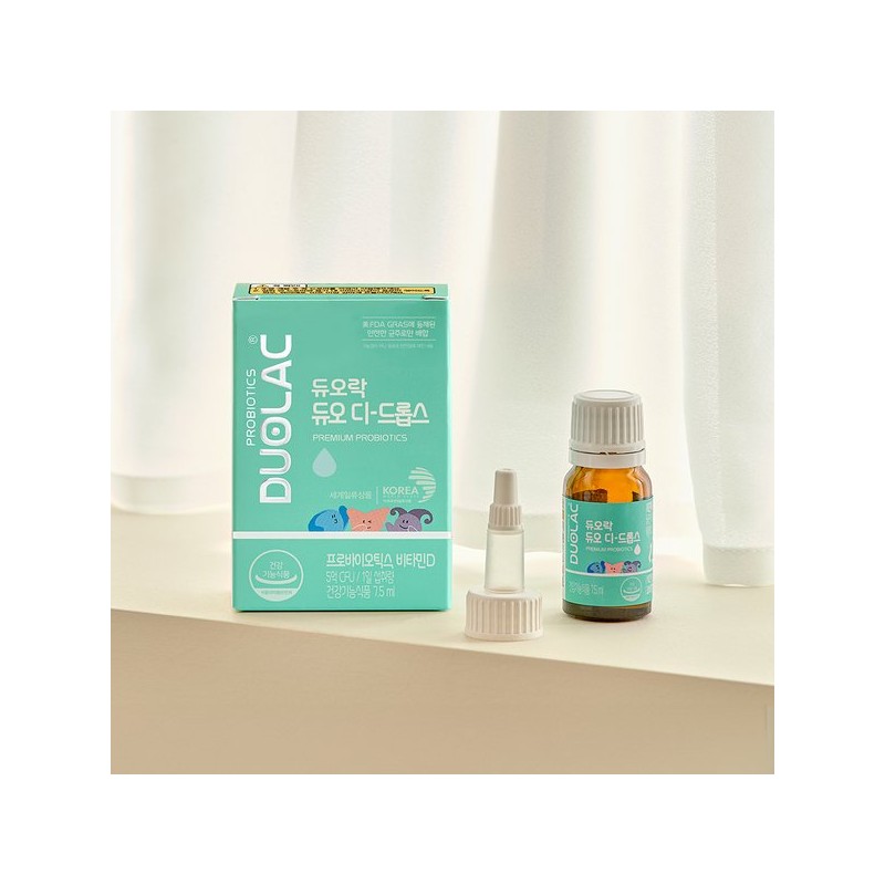 DuoLac 듀오 디 드롭스7.5ml (45일분) 1개 / 아기 액상 유산균