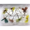 BestCity Fly Fishing MAYFLY + FREE FLY BOX Size 8