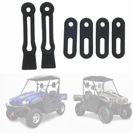Hood Straps Door Rubber Return Latch Kit Set for Yamaha Rihino Hisun, Compatible with Yamaha Rihino Hisun UTV 500 700 HS700 MSU500 Massimo YS TSC