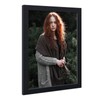 VCK 20x30 Poster Frame - Black, Textured Wood Picture Frames
