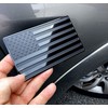 US Black Flag Auto Car Fender Emblem for Cars Trucks