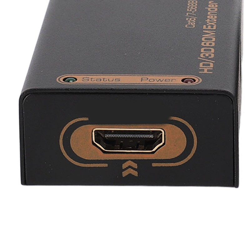 HD Multimedia Interface Extender By Single Cat 6/7‑5688 DC 5V