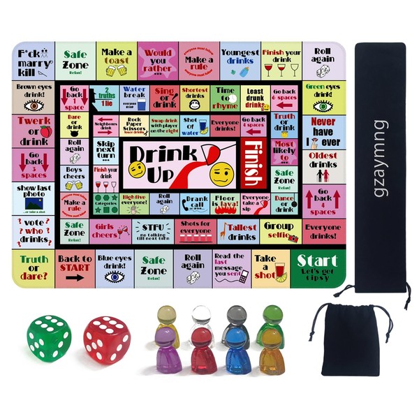 gzaymng Drinking Board Games for Adults, Funny Party Interactive Drinking