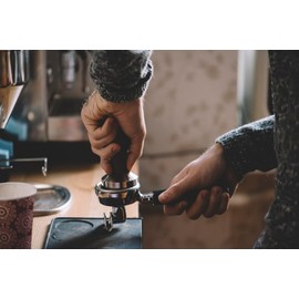 Coffee Essential Wood Press Diameter 48 mm