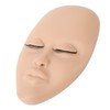 Lash Mannequin Head Reusable Soft Rubber 3D Effects Replaced Eyelids