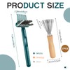 Suclain 5 Pcs Hairbrush Cleaner Tool Comb Set Mini Hairbrush