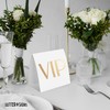 VIP Table Sign 10 Pack | Reserved Table Tent Night