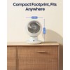 ComDomus 11'' Oscillating Air Circulator Desk Fan, 3D Multi-Directional Oscillation,
