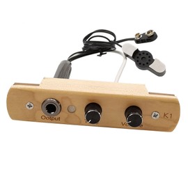 Microphone Pickup Systems Cajon Drum Sound Hole Pickup with Sound Volume Control Percussion Instruments Accessories
