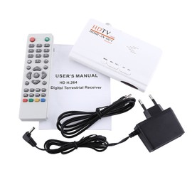 1080P HD HDMI TV Box Tuner Receiver Converter Remote Control Without VGA Port