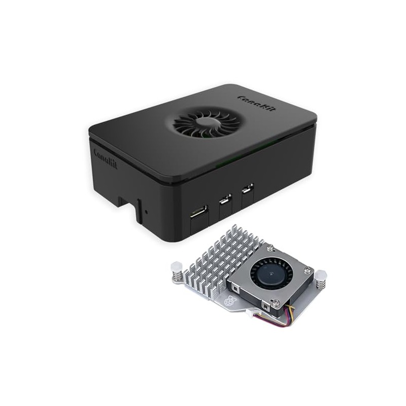 CanaKit Pi 5 Case for Raspberry Pi 5 with Active