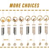 Fariita Resin Squirrel Wind Chimes for Outside 33 Inch Hanging