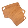 Lipper International 839 Bamboo Wood Thin Cutting Board with Oval