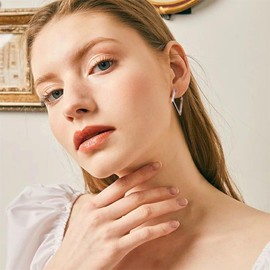 Alexcraft Hoop Earrings, Gold, Silver, Small Women’s Earrings, Set for Multiple Piercings, Sterling Silver, No Gemstone