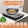 Noxton Portable Electric Stove 110V, 1800W Single Burner Electric Cooktop,