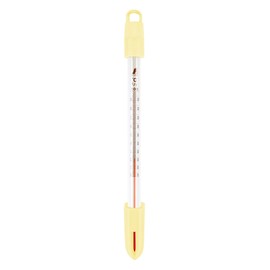 Shinwa Sokutei 73212 H-4C Rod Thermometer, 0-100°C, 5.9 inches (15 cm), Case Included