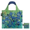 LOQI Low Key Eco Bag Van Gogh Iris Recycled, Foldable,