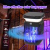 ZENO Dual-Panel Foldable Solar Bug Zapper Outdoor Indoor, 3-in-1 Solar