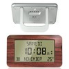 FISHTEC Radio-Controlled Alarm Clock - Calendar with Date Day and