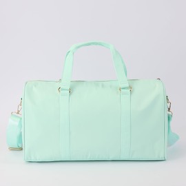 Phlox Collective Nylon Tote Bag Duffle Bag, Fashion Tote Bag, for Women, Men (Mint Duffle)