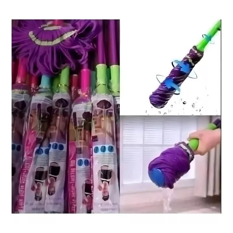 Magicmop 2 Pza Trapeador Mágico Magic Mop Autoexprimible Inoidable Color