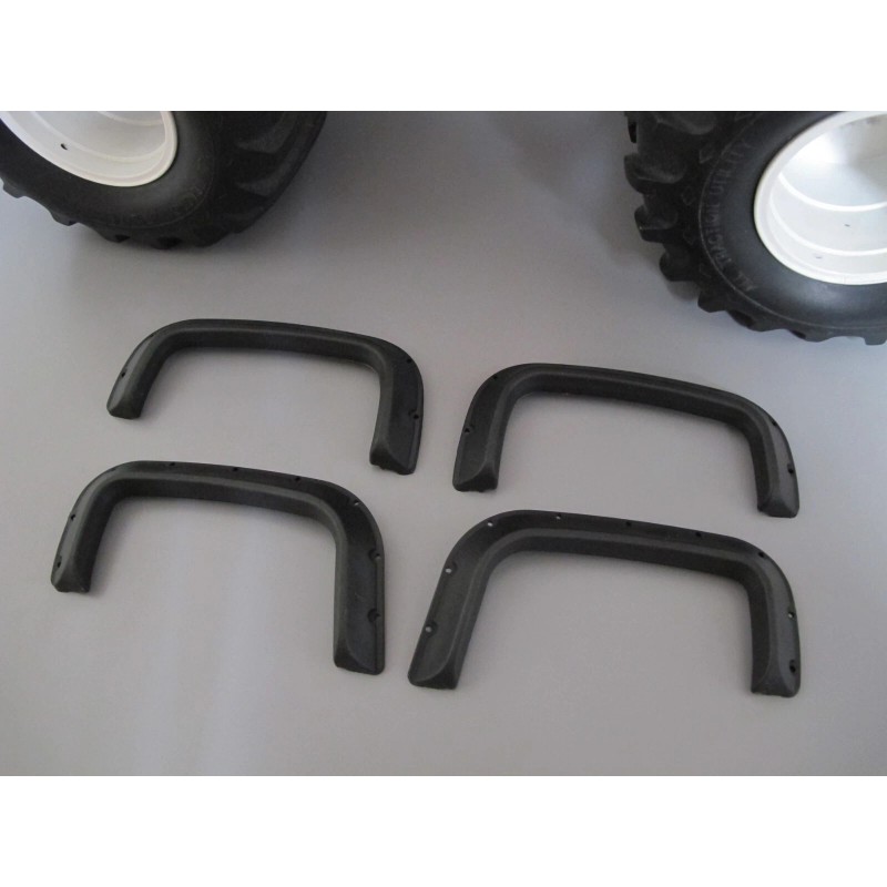 Tamiya Black Rubber Fender Flare 4pcs Tamiya 1/10 Super Clod
