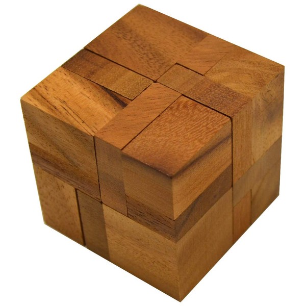 LOGOPLAY 6 Pieces in a Cube - 3D Puzzle -
