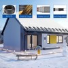 H&G lifestyles Roof Heat Cable Snow De-Icing Kit Self-Regulating Plug-in
